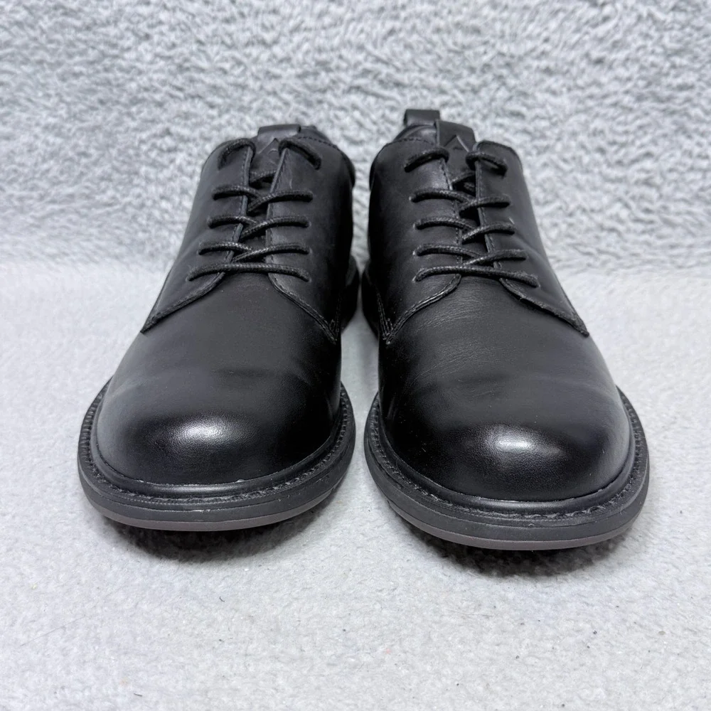 Align Atworth Plain Toe Oxford Mens Size 13 Shoes Black Leather AL0007201